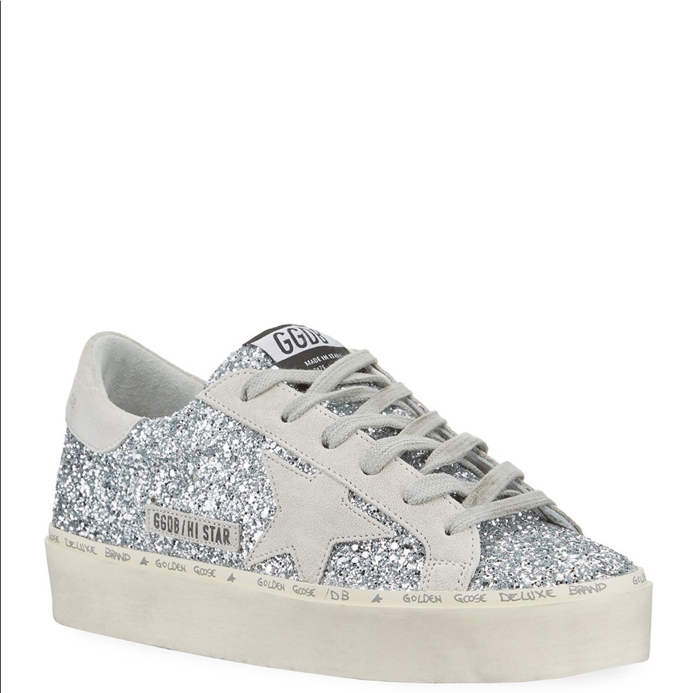 Golden Goose Glitter Hi Star Sneaker